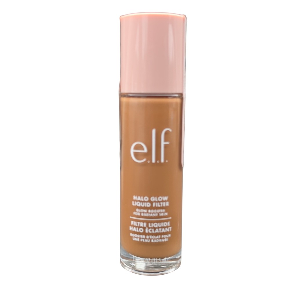 e.l.f. Halo Glow Liquid Filter Shade 5 Medium/Tan Glow Booster 1.06oz 82117